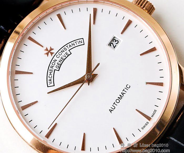 江詩丹頓 Vacheron Constantin LS精品 2018新款 進口9015機芯 小牛皮原裝蝴蝶扣 超強防水 高檔男士腕表  wssb3632